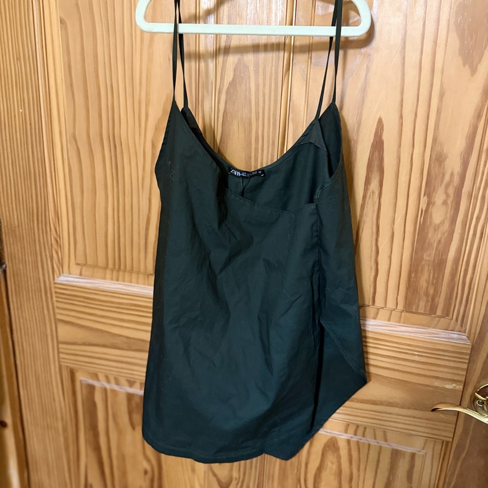 Zara Forest Green Camisole Top